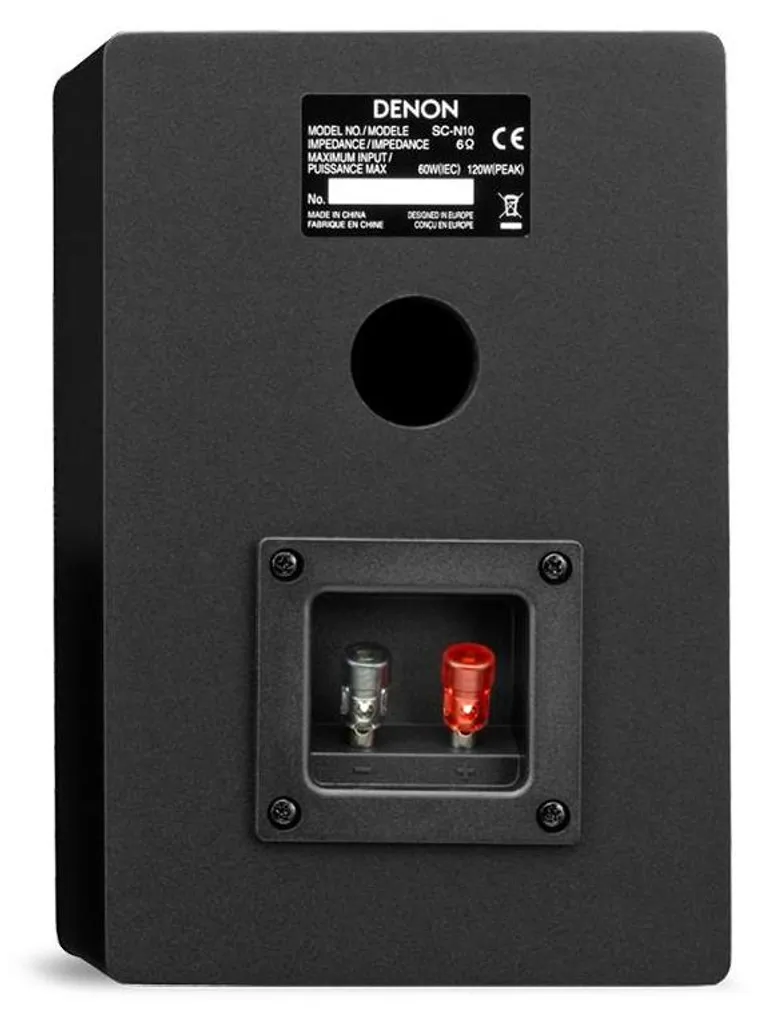 Enceintes de Bibliothèque Denon SC-N10 pour Musique et Salon - Noir - 3