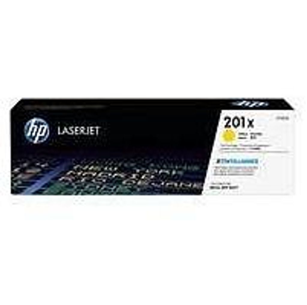 HP 201X High Capacity Yellow LJ Toner Cartridge, CF402X Image du produit 