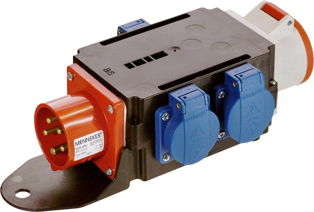 as Schwabe CEE-Adapter MIXO BRIGACH 1xCEE-Stecker 400V, 16 Produktbild 