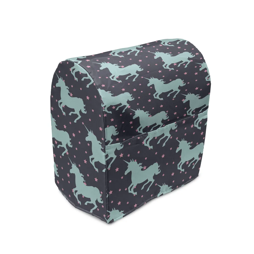 Housse pour Mixeur sur Socle ABAKUHAUS Unicorn avec Poches 36x39x24cm