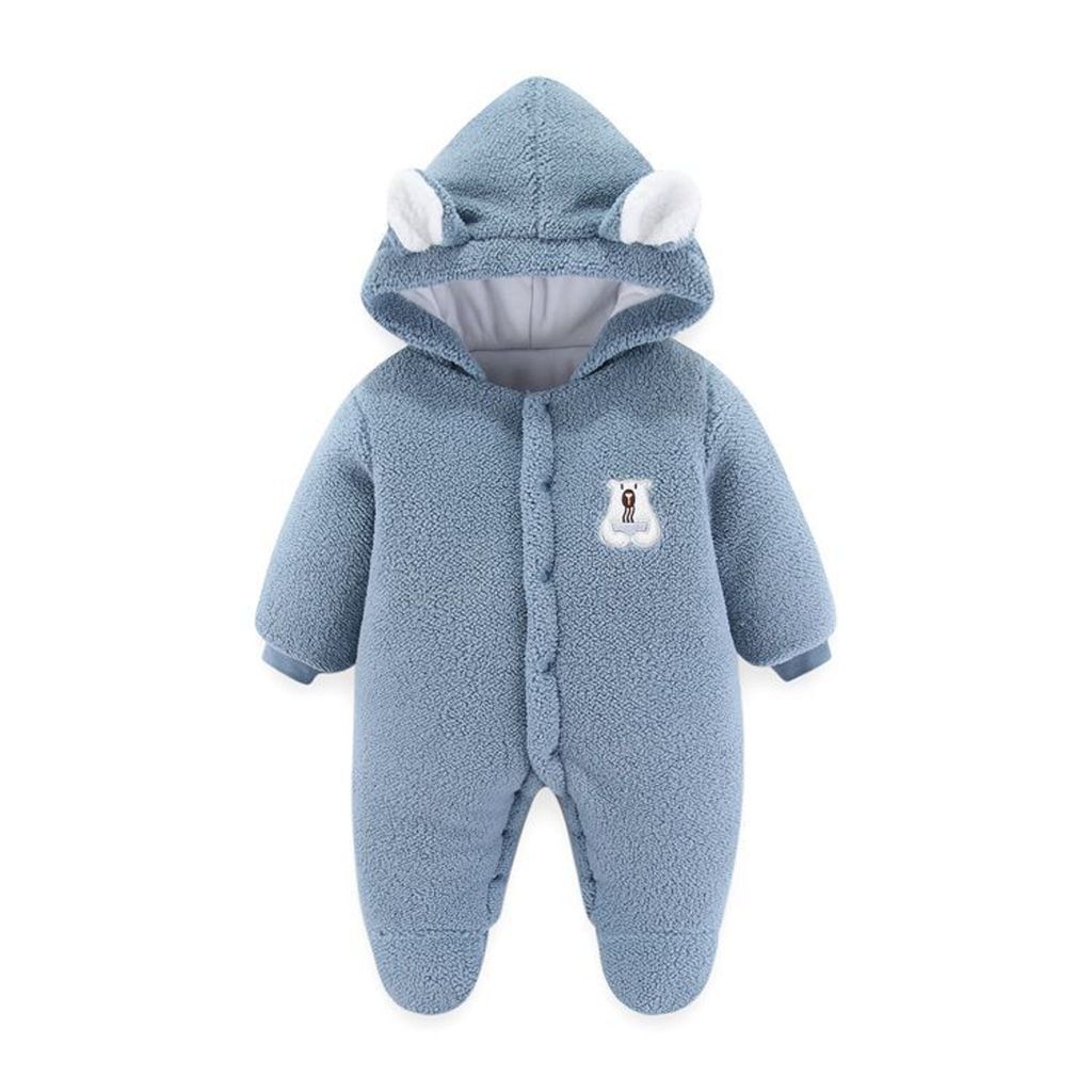 Dětská zimní kombinéza Bear Outfit Novorozence Kabátek s Obrázek produktu 