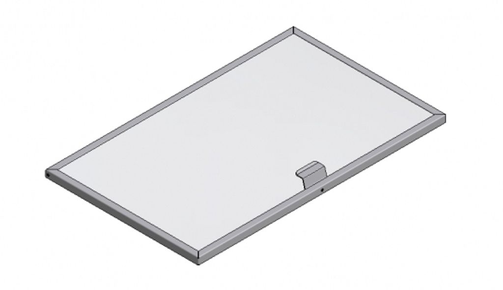 Novy kovový tukový filtr 401x247mm 563-8040 / 7400020 Obrázek produktu 