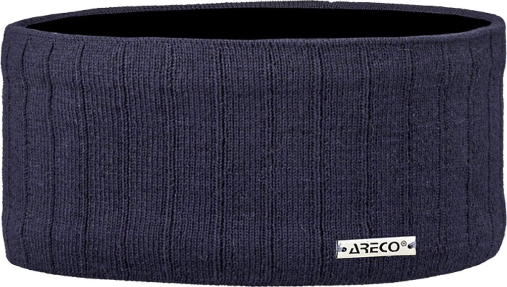 Areco Rippen-Strick Stirnband Merino Classic