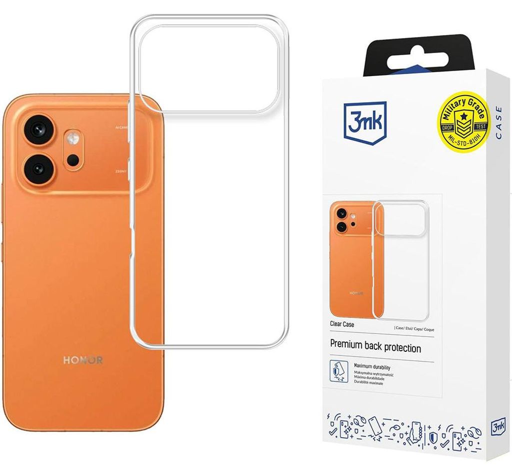 Etui 3MK Clear Case do Honor 600 5G Zdjęcie produktu 