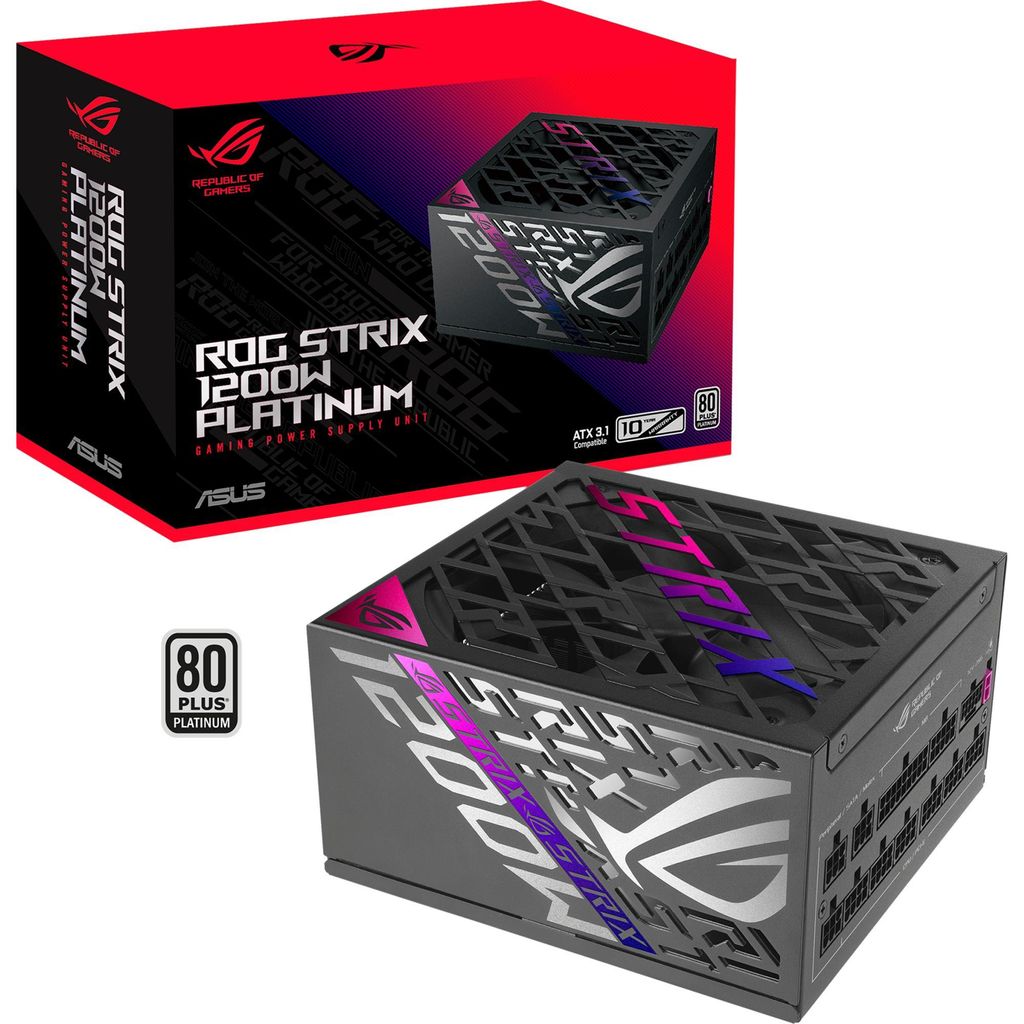 ASUS ROG-STRIX-1200P-GAMING, PC-Netzteil, (1x 12-Pin High Produktbild 