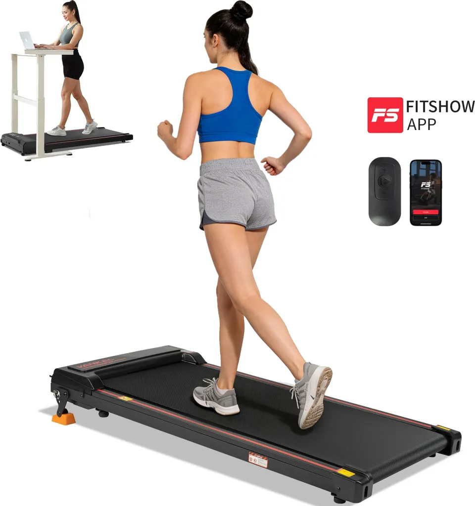 Tapis de marche pour bureau avec application et télécommande sans fil