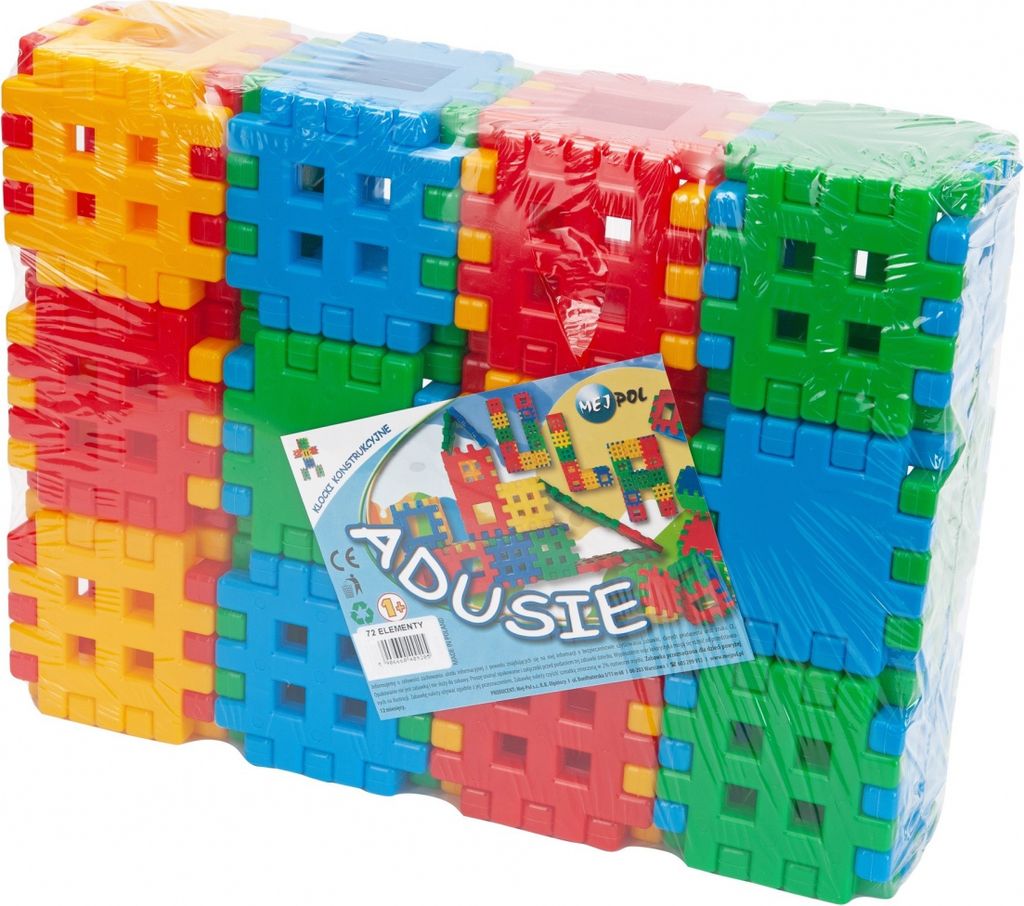CZAKO Adusie blocchi da costruzione 72 elementi 09205 09205 Immagine del prodotto 