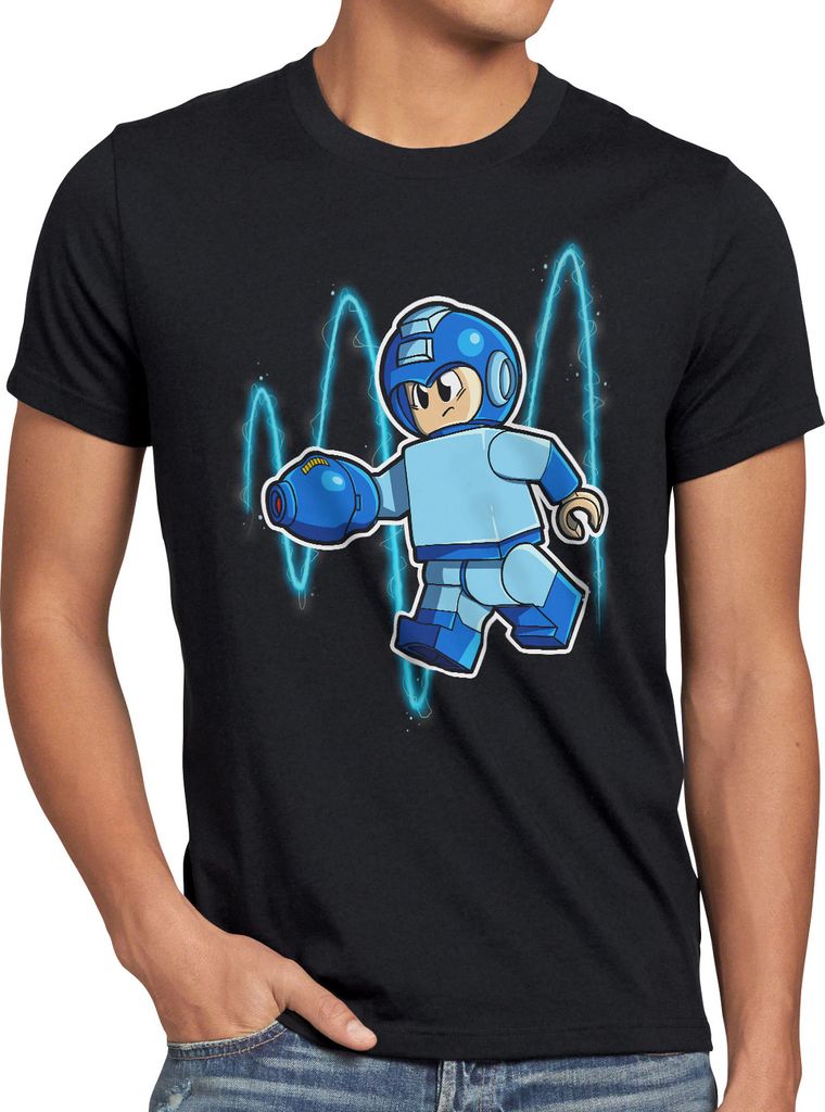 A.N.T. Mega Mini Herren T-Shirt videospiel man baustein