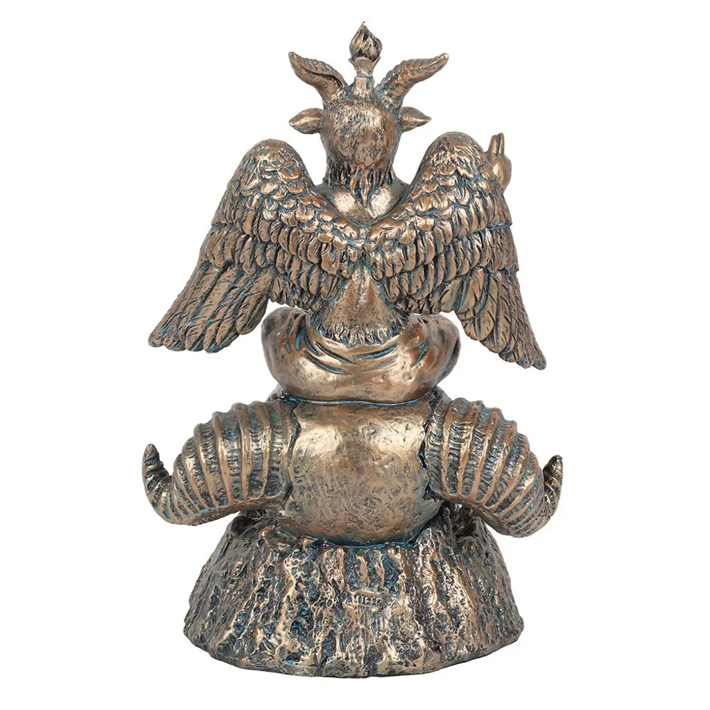 Brûleur d'encens Baphomet pour ambiance gothique et méditation reflux - 2