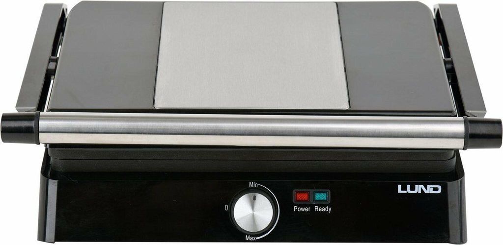 LUND Elektrogrill 2000W 29x23cm mit verstellbaren Platten