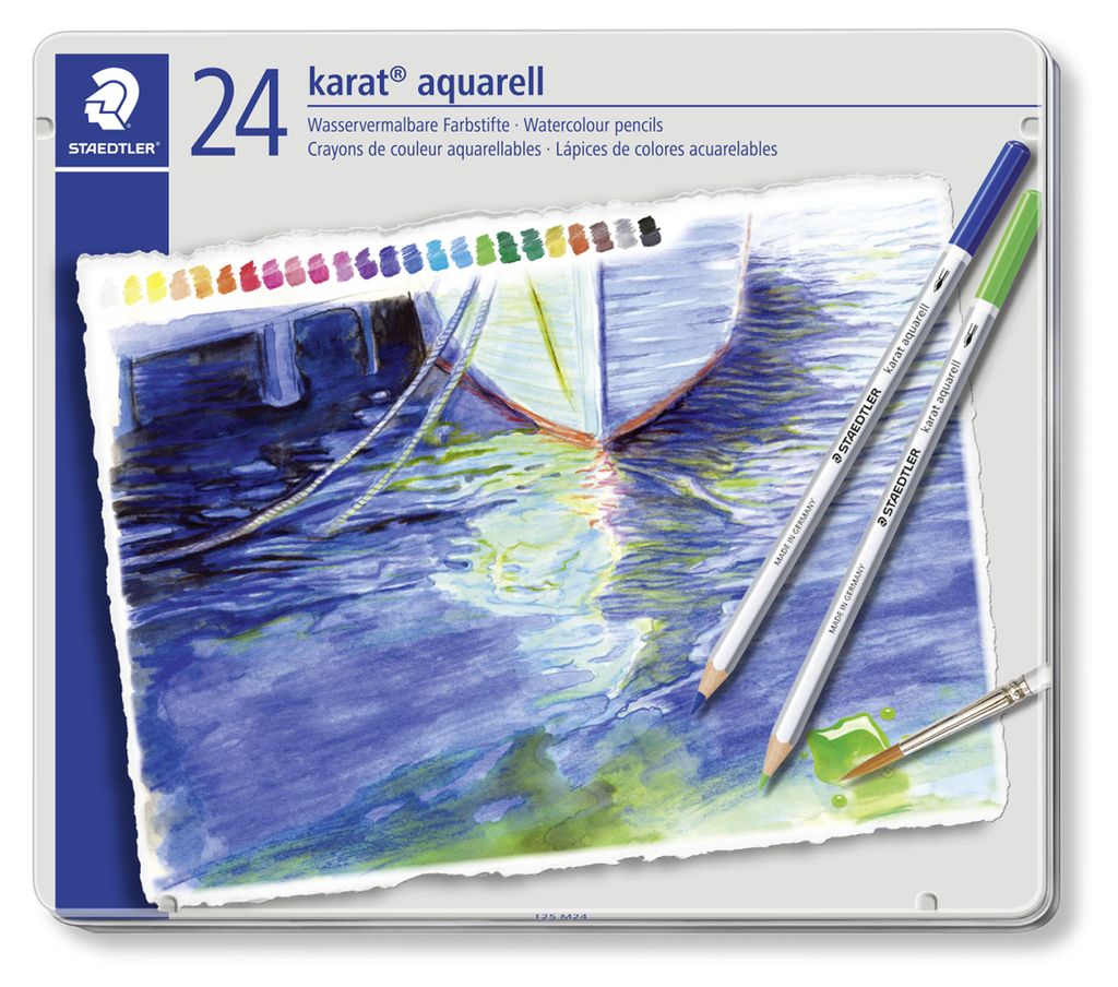 Staedtler karat aquarell 125 24 pz Immagine del prodotto 