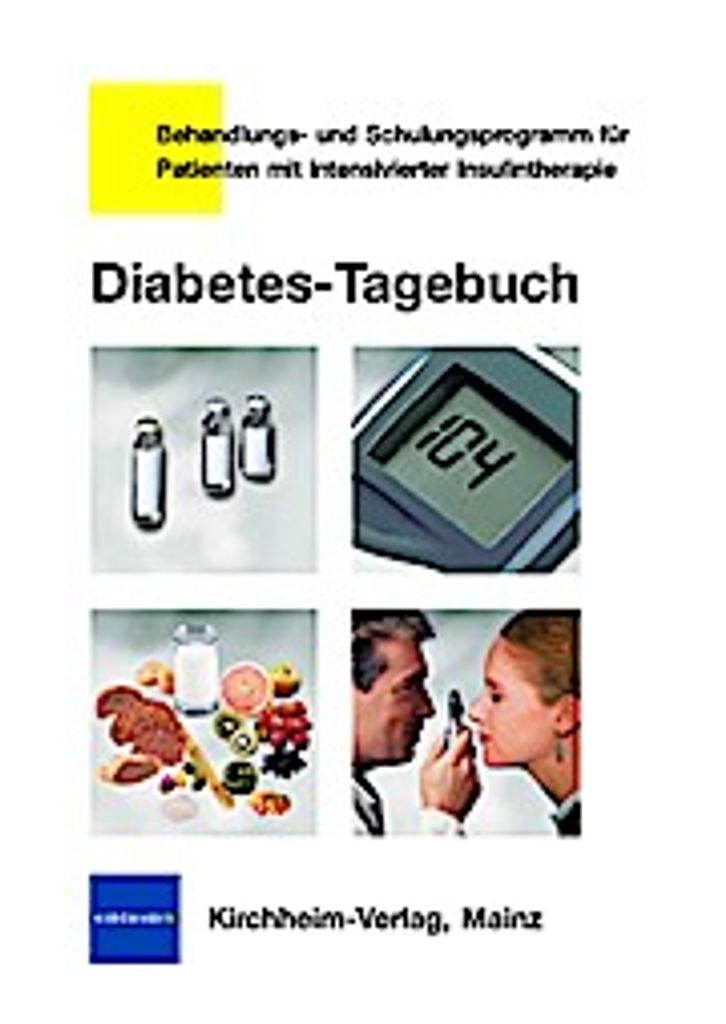 Diabetes-Tagebuch für Typ-1-Diabetiker/ 5 Exemplare