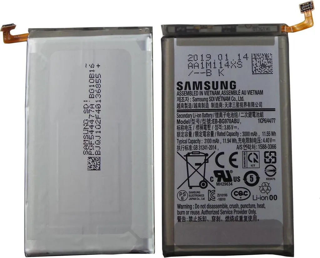 Originale Samsung Galaxy S10e Akku EB-BG970ABU G970F Batteria 3100 mAh