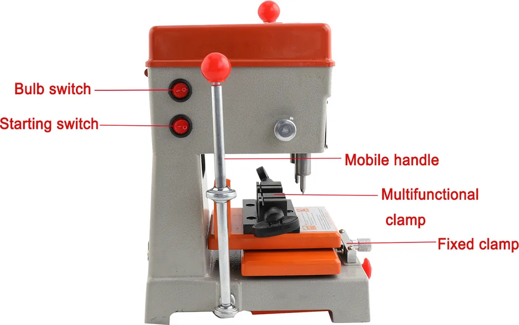 Appareil à copier les clés pour cordonnerie - Modèle 220V compact - 3