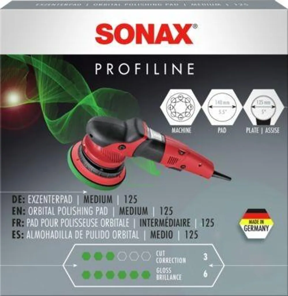 Plateau de support pour polisseuse SONAX 04986000 accessoire de 75mm