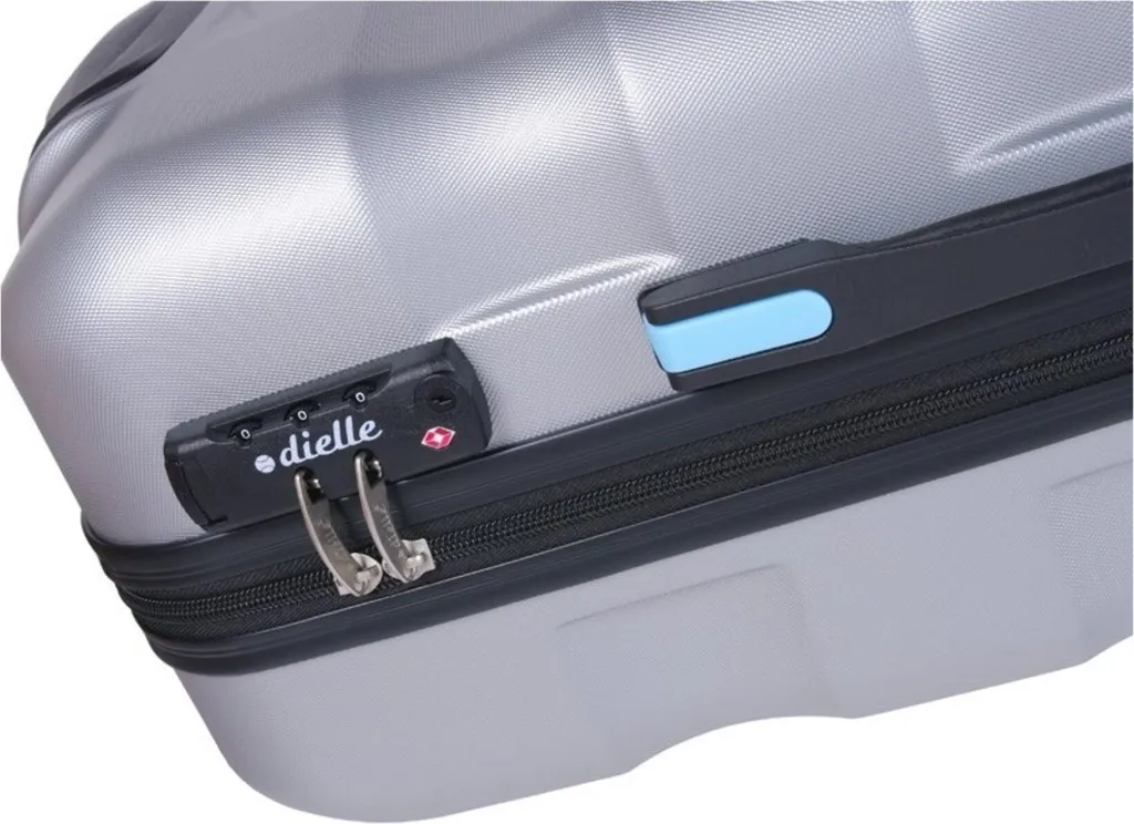 Set de Valises Rigides Dielle 15060SI avec Roues Silencieuses Multiples