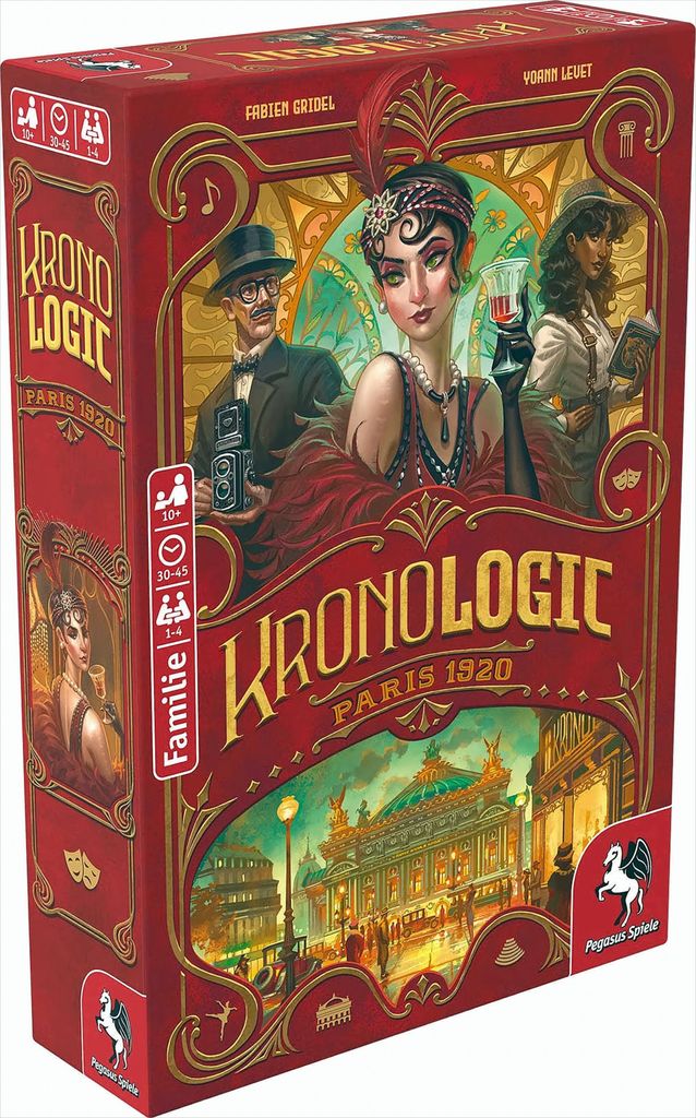 Pegasus Games Kronologic - Parigi 1920 18710G Immagine del prodotto 