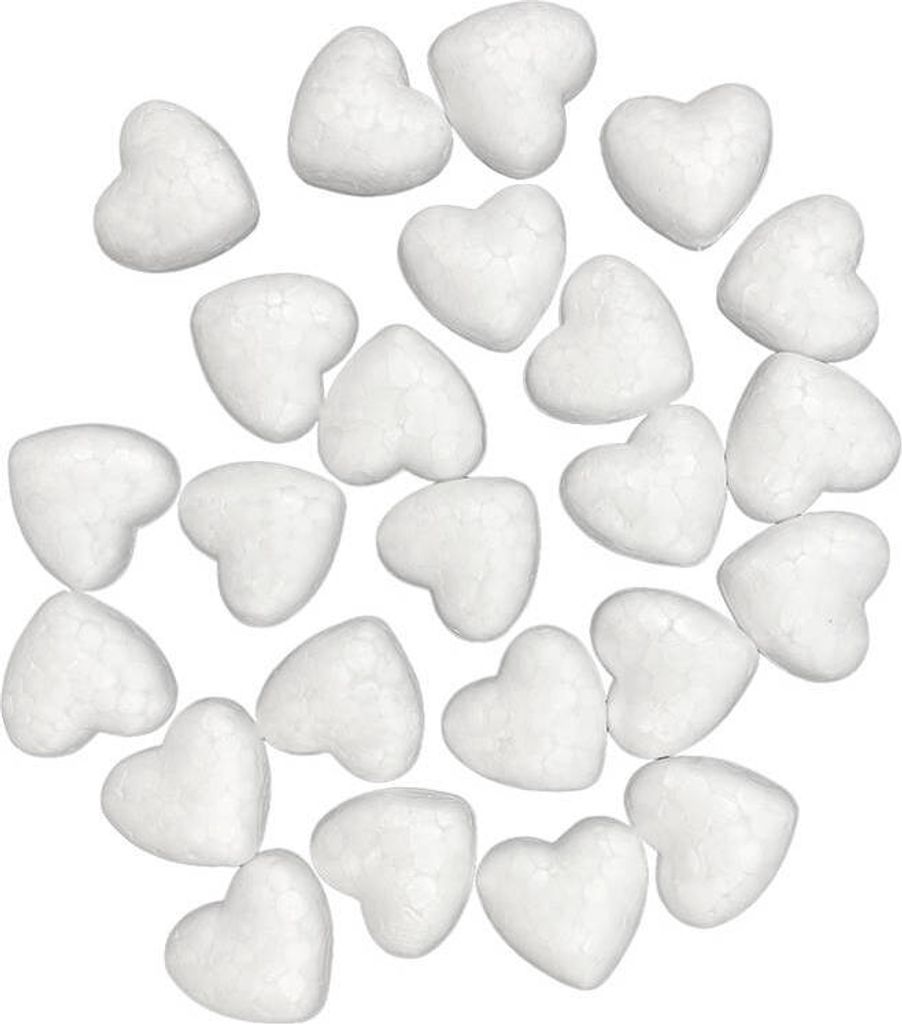 CUORE STIROPIANO Cuore in polistirolo 20 mm/24 pz. PER Immagine del prodotto 