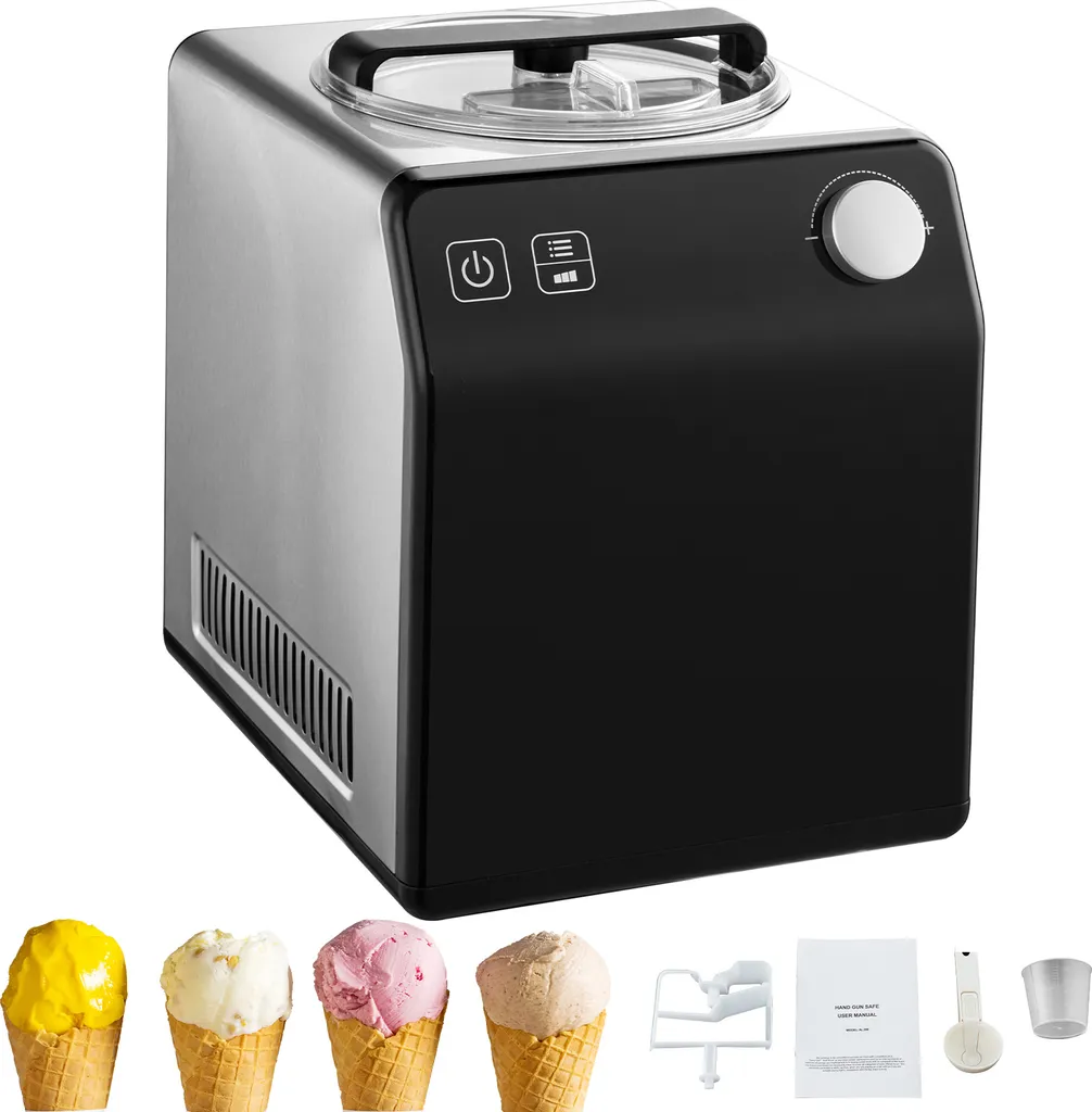 Machine à glace 4 modes avec compresseur intégré et écran digital