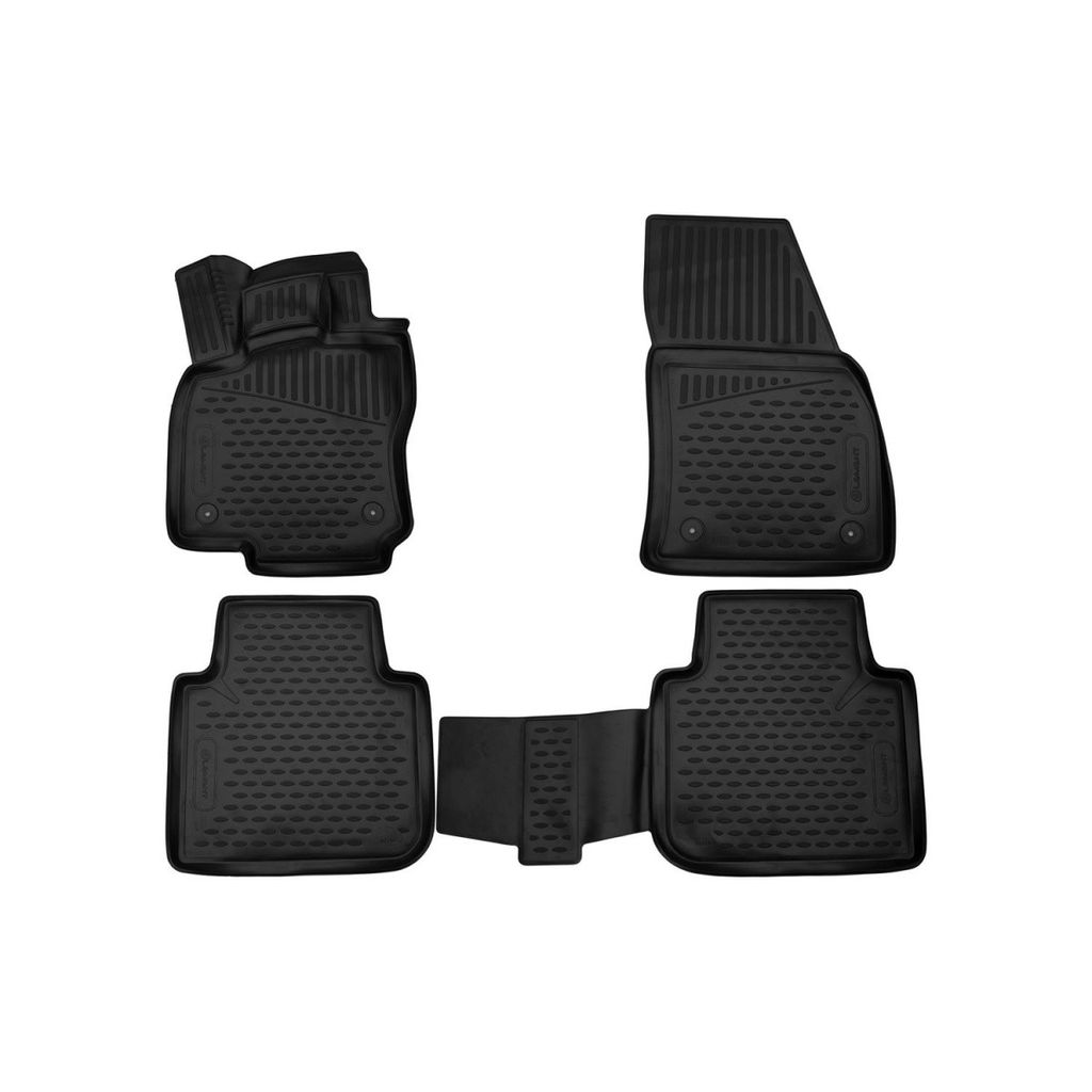 ELEMENT Gummi-Fussmatten 3D kompatible mit SEAT Tarraco, 2019->, 4 tlg.