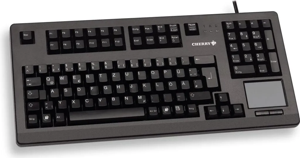 Clavier Mécanique Professionnel Cherry G80-11900 avec Touchpad USB Noir