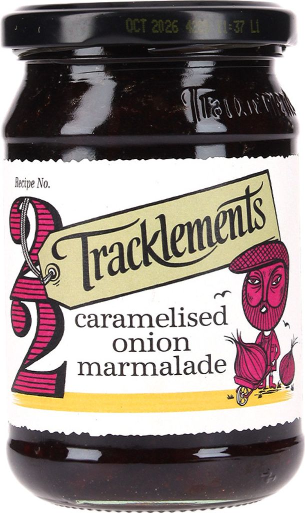 Tracklements Relish Caramelised Onion Marmelade 345g Produktbild 