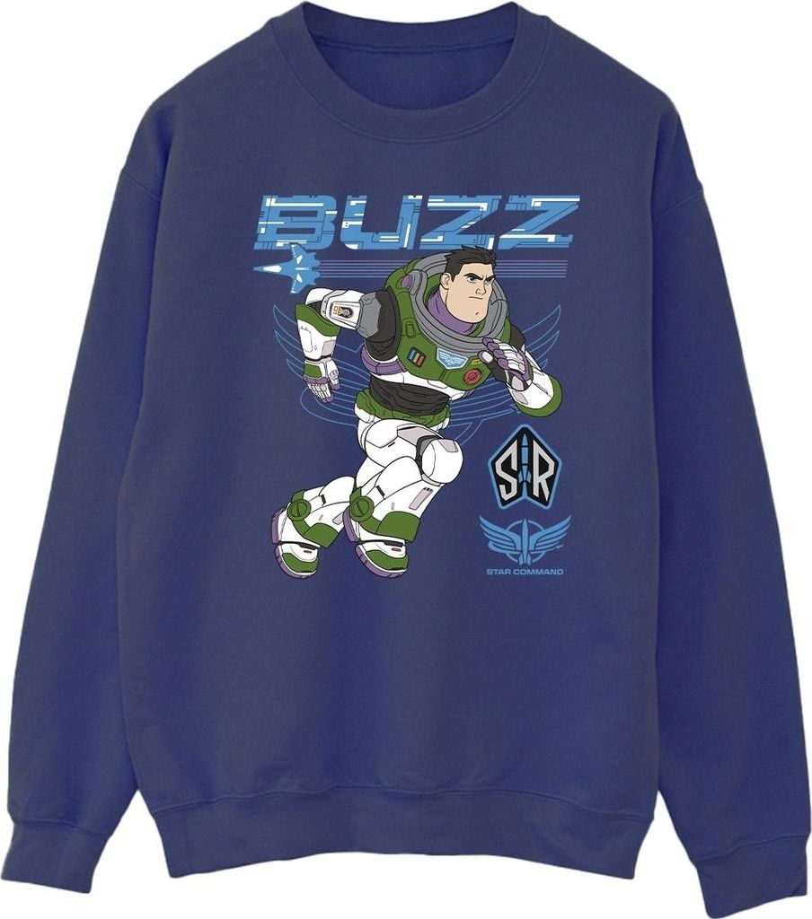 Disney - "Lightyear Run To Action" Sweatshirt für Herren BI34747 (XXL) (Marineblau)