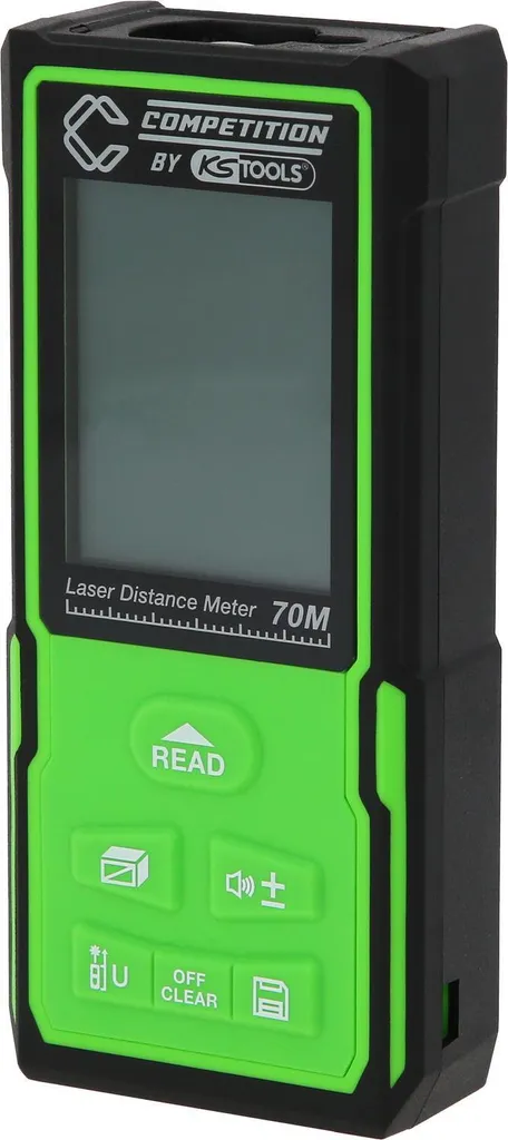 Télémètre Laser de Chantier 70m : Mesureur de Distance Numérique Noir