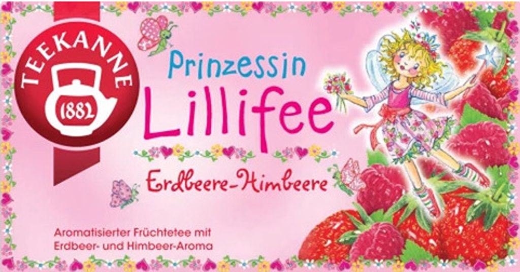 Teiera - Principessa Lillifee Fragola-Raspone - 20 bustine Immagine del prodotto 