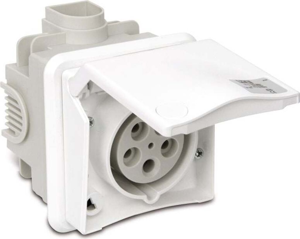 PCE zásuvka pod omietku CEE 32 A, 400 V, IP44 Obrázok produktu 