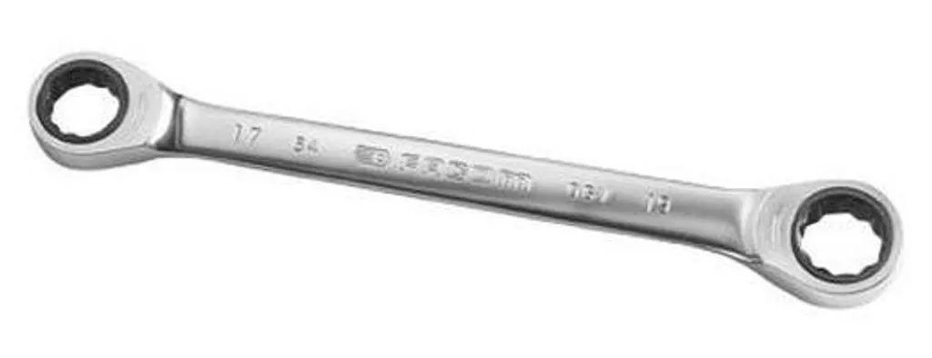 Clé à Cliquet 12/13 mm D-Work Précise en Acier pour Zones Difficiles - 8