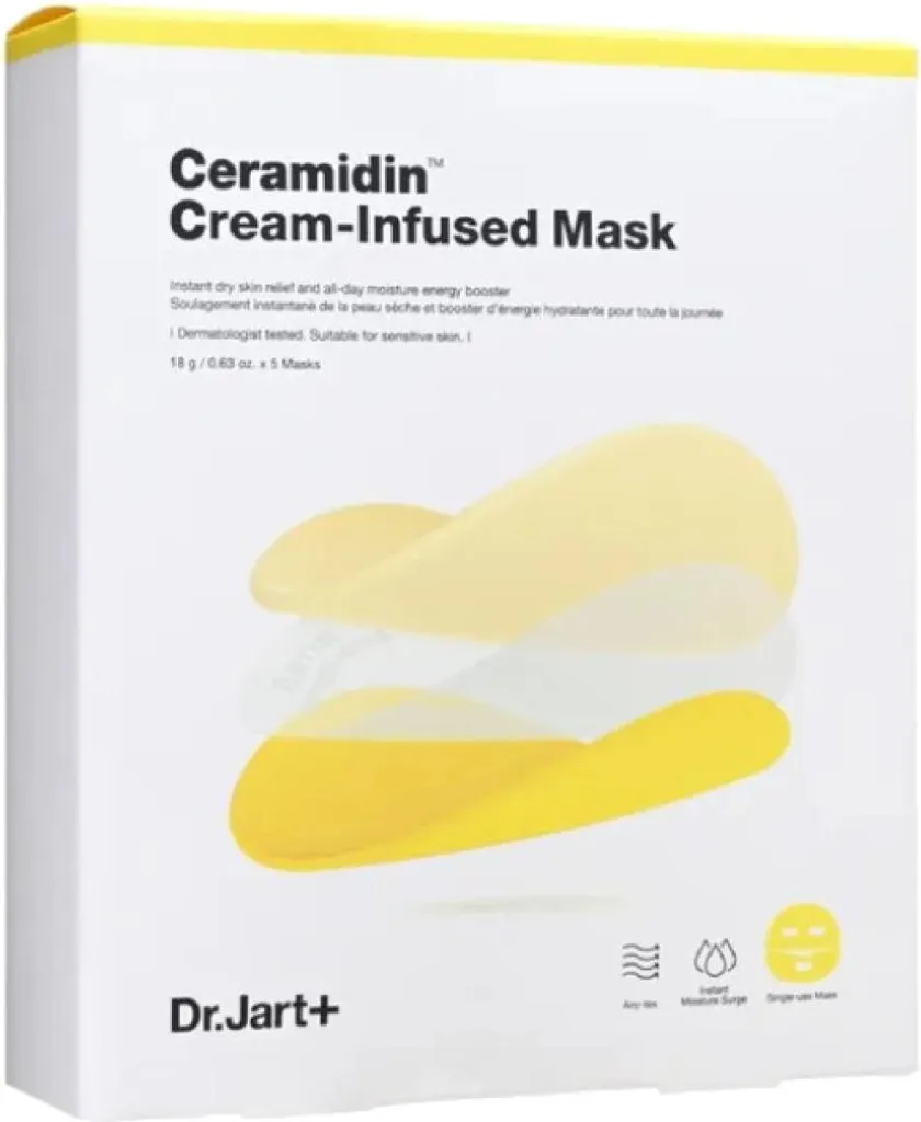 Dr. Jart+ Ceramidin Mask 18G: Maschera Coreana Barriera Cutanea