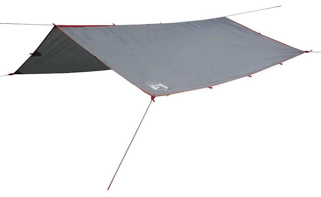 vidaXL Tarp Grau und Orange 300x294 cm Wasserdicht Produktbild 