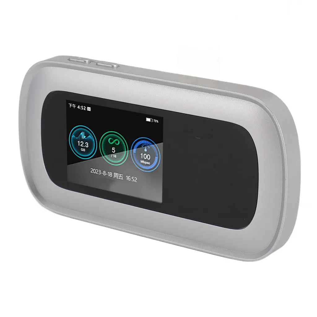Hotspot Mobile WiFi 5G Écran 2,5 Pouces Processeur Octa-core WiFi 6 - 2