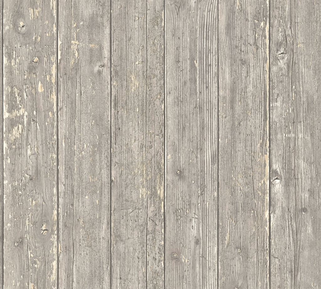 A.S. Création Tapete in Holzoptik Authentic Walls Vliestapete braun beige 10,05 m x 0,53 m