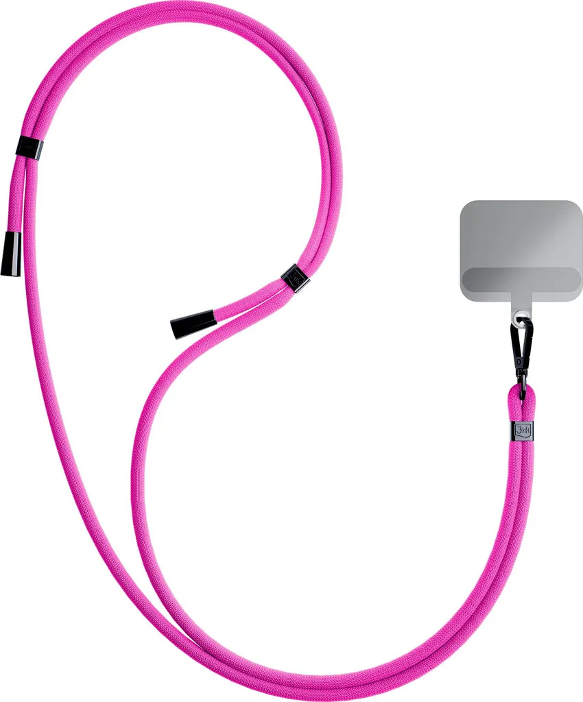 3Mk Easyclip Rosa Nero - Laccio Smartphone per Viaggi e Outdoor - 6