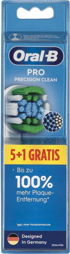 Oral-B Aufsteckbürsten Pro Precision Clean 5+1 Produktbild 