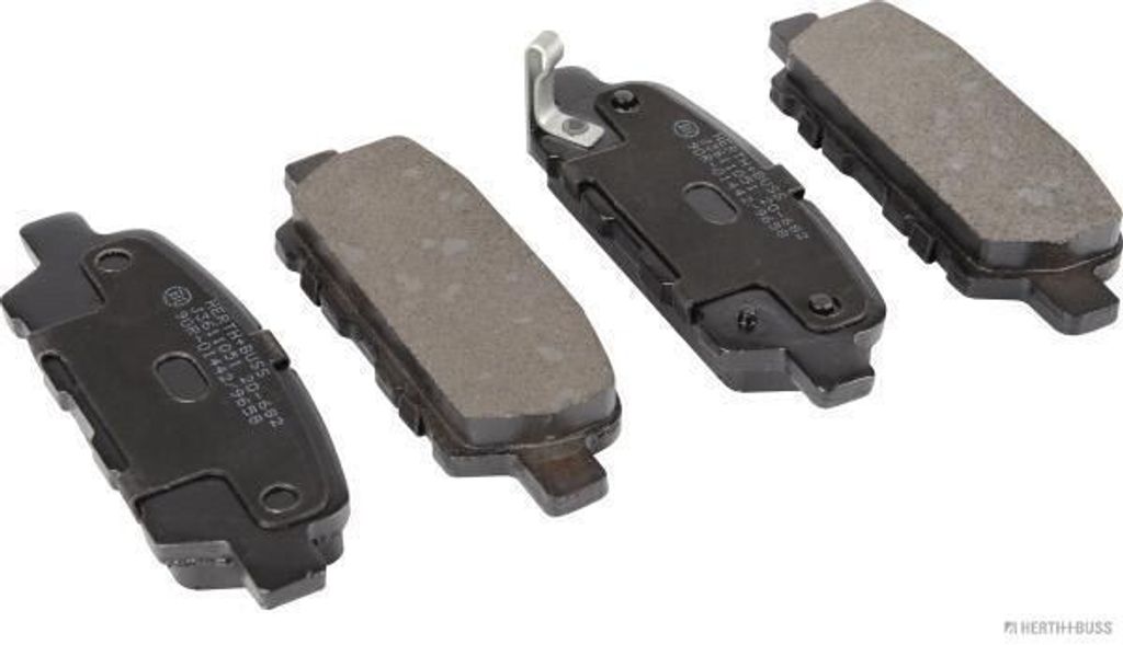HERTH+BUSS JAKOPARTS Bremsbeläge Satz Hinten Bremsklötze für NISSAN JUKE (F15) J3611051