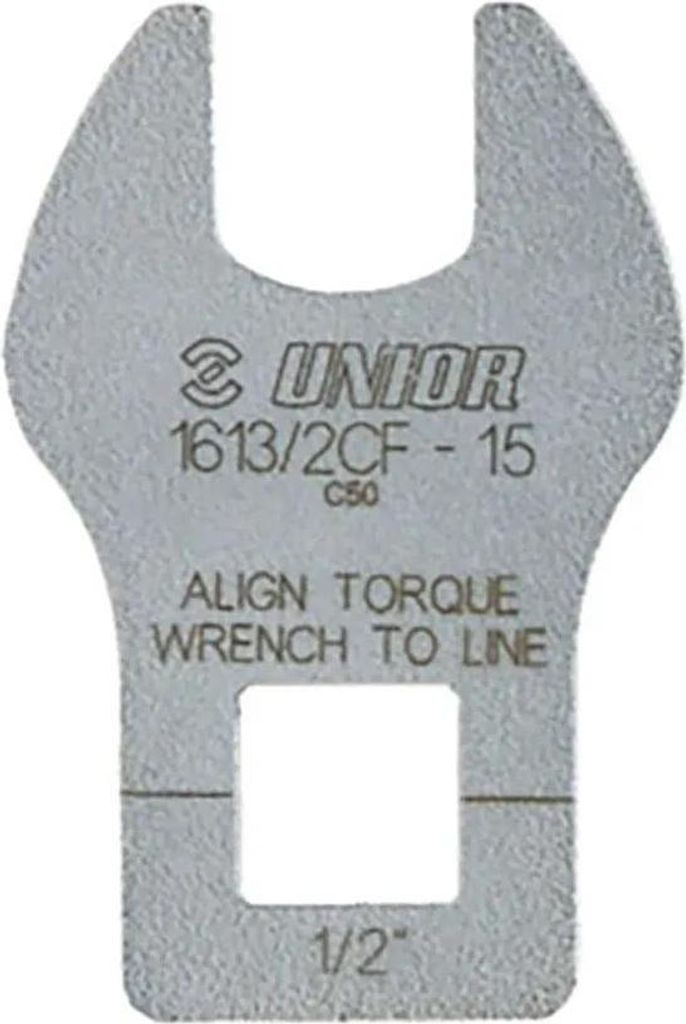 Unior 1613/2CF Hahnenfußaufsatz Pedalschlüssel, 15mm Produktbild 