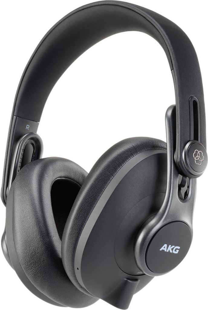AKG K371-BT, Verkabelt & Kabellos, Anrufe/Musik, 5 - 40000 Hz, 300 g, Kopfhörer, Schwarz