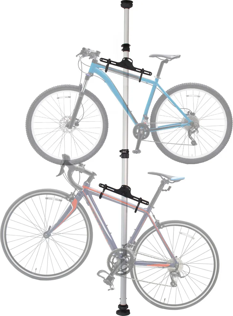 cyclists Fietsreparatiestandaard tot 50 kg, inklapbare E-bike montagestandaard van aluminium, 360° draaibaar & in hoogte verstelbaar, stabiele werkstandaard voor MTB & racefietsen (Zilver