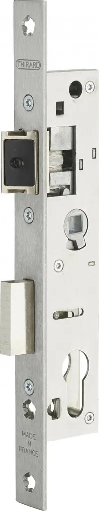 Boîtier de serrure Thirard L36 A21 EA70 réversible en inox 00015721