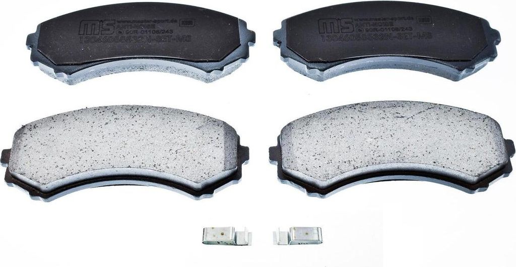 MASTER-SPORT Bremsbeläge Satz Vorne für MITSUBISHI PAJERO IV (V8W, V9W) 13046058532N-SET-MS