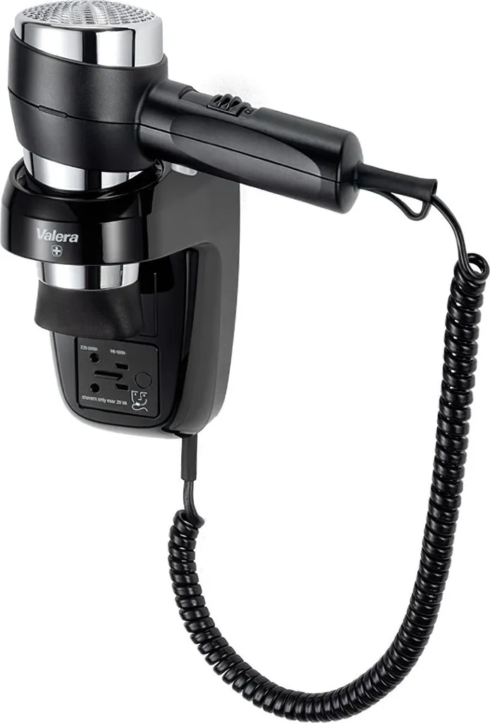 Valera Action Super Plus 1600 Nero - Asciugacapelli Hotel Professional
