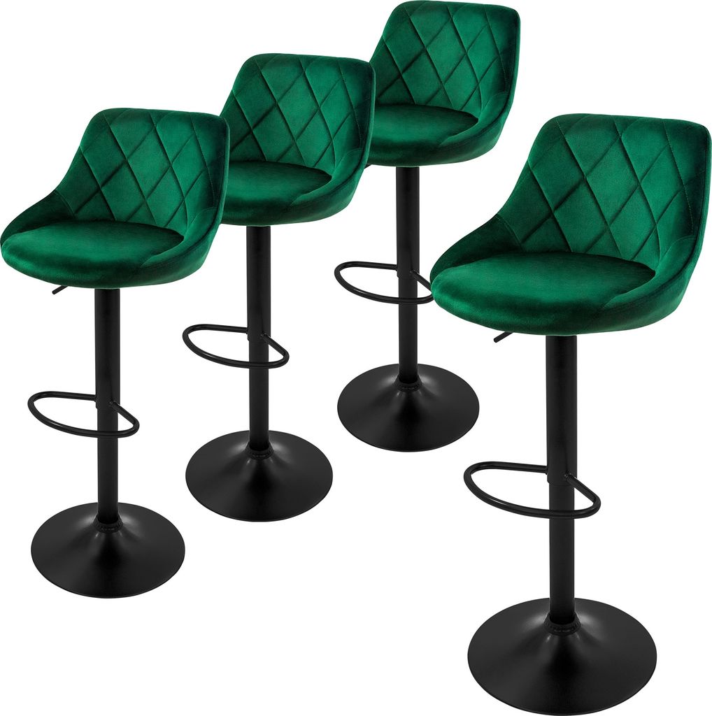 ML-Design 4er Set Barhocker Tresenhocker  360° drehbar, Produktbild 