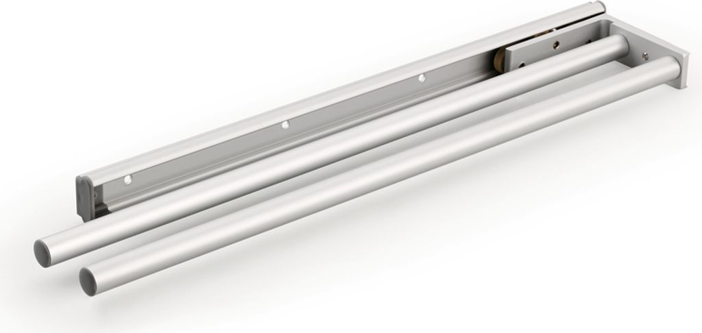 NABER 8032005 Handtuchhalter 2-armig DE LUXE 1 silber