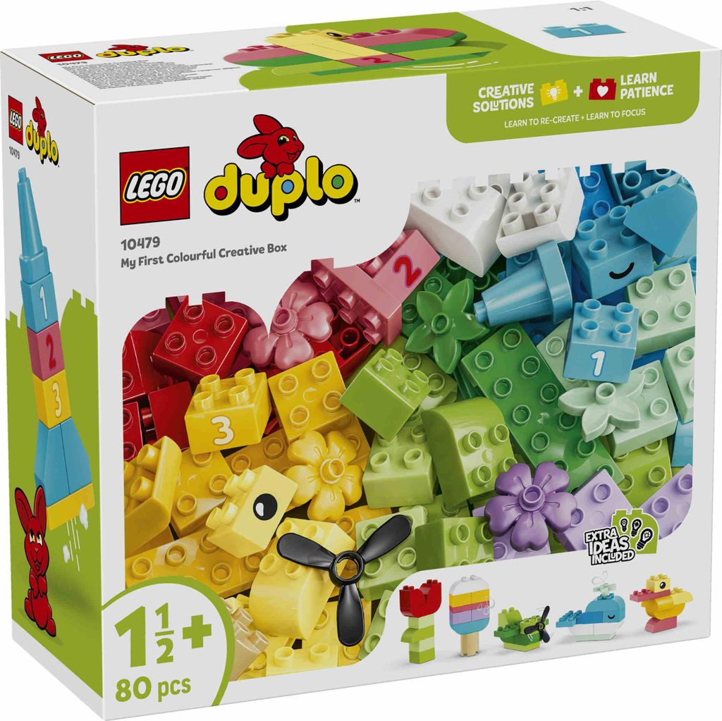 LEGO DUPLO Classic Bunte Kreativbox - Lernspielzeug zur Produktbild 