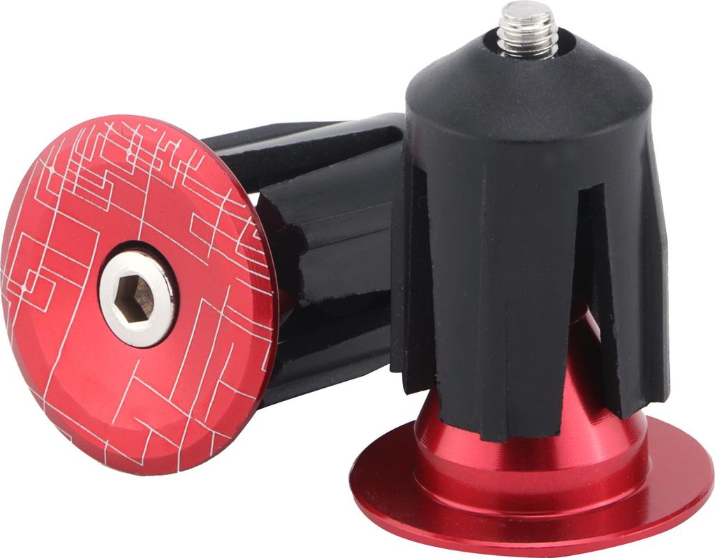 2pcs Bicycle Bar End Plugs Bike -Lenkerkappen für Road Mountain Bikered
