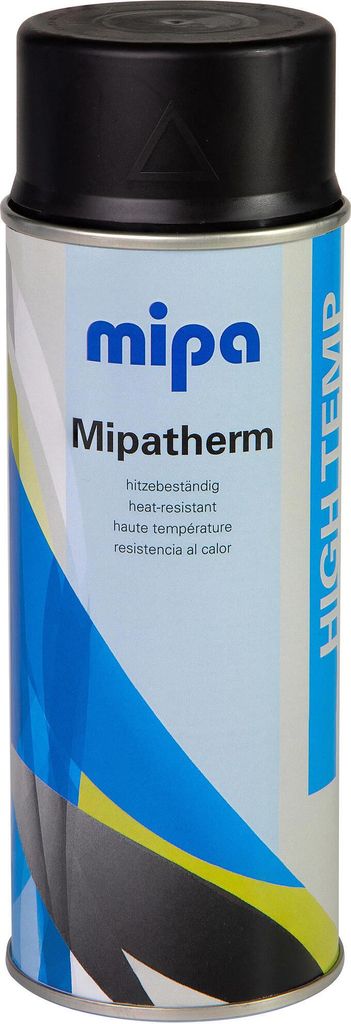 Mipa Mipatherm Spray schwarz 400ml bis 800°C Thermolack Produktbild 