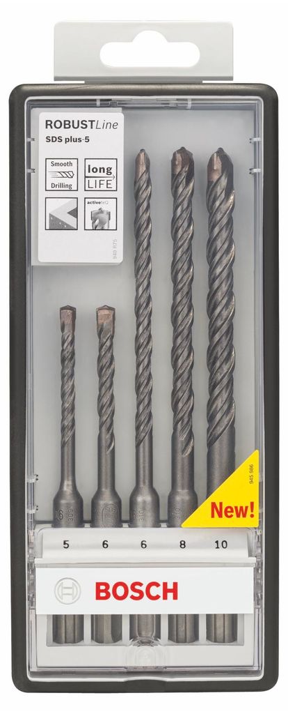 Bosch 2607019927 Bosch 5tlg. plus-5 Robust Line Set Immagine del prodotto 